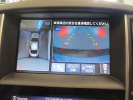 便利なアラウンドビューモニター付です。