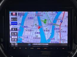 【純正9型ナビ】専用設計で車内の雰囲気にマッチ！ナビ利用時のマップ表示は見やすく、いつものドライブがグッと楽しくなります！