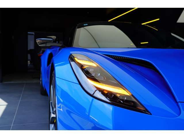 LEDのデイタイムランニングライトが点灯していることで、日中も強い存在感を放ち、対向車や歩行者からの視認性も高まります。これは単なる機能だけでなく、デザイン上の大きなアクセントになっています。