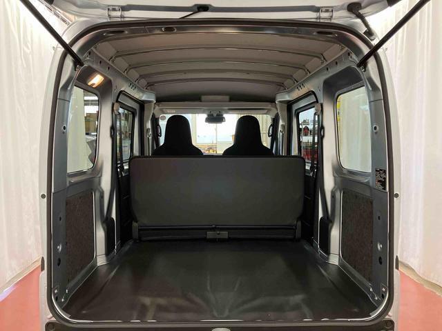 たっぷり効率よく積める大荷室