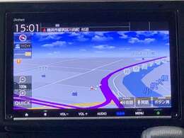 ホンダ純正ナビ付き！独自のインターナビ搭載により、リアルタイムの交通渋滞情報だけでなく、お出掛け先の天気や様々な情報も取得できドライブをよりお愉しみ頂けます！♪