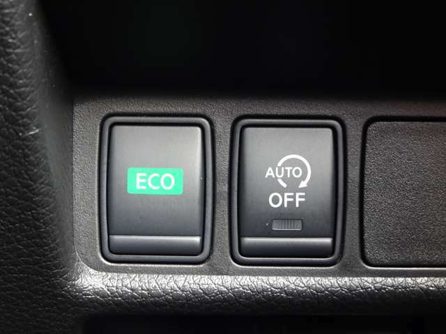 アイドリングストップ☆駐停車中にエンジンのアイドリング運転を停止し、燃費の向上や排気ガスの抑制を図ります！