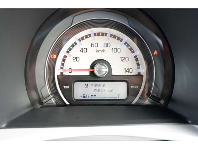 走行距離少なめ25.600km