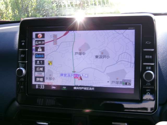 メモリーナビ♪オーディオ機能も充実しています