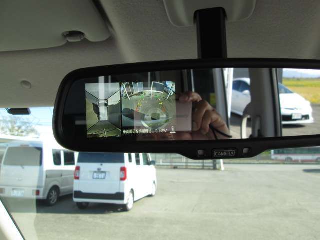 アラウンドビューモニターもついてます！