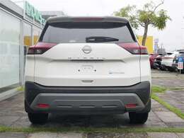 真後ろから見た状態です。