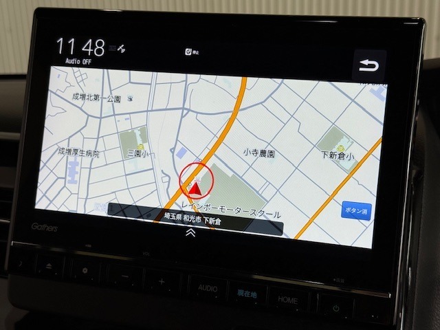 ＜ホンダ純正メモリーナビ＞◆初めての場所もナビゲーションがご案内！楽しい旅行をサポートします。タッチパネル式で画面祖操作が非常に楽です