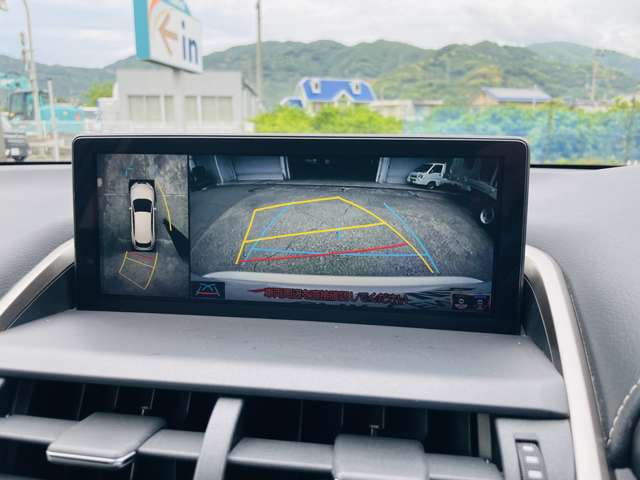 駐車の際に便利なオールアラウンドビューモニターです。