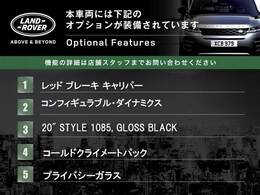 こちらの車両には表記のメーカーオプションが装備・装着されております。