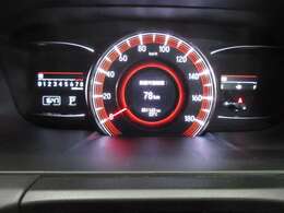 メーター表示も見易くなってます。視界を妨げることなく安心して運転出来ます。