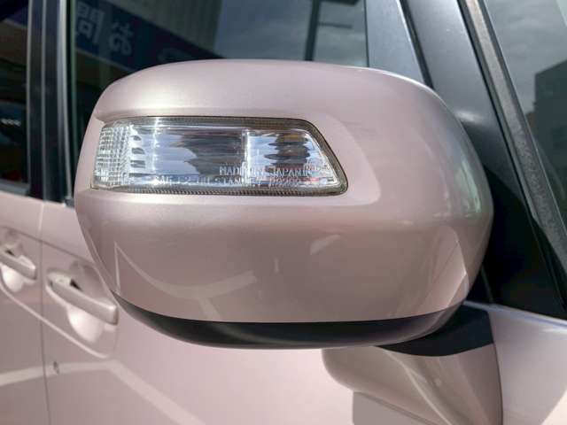 運転席側電動格納ミラー状態