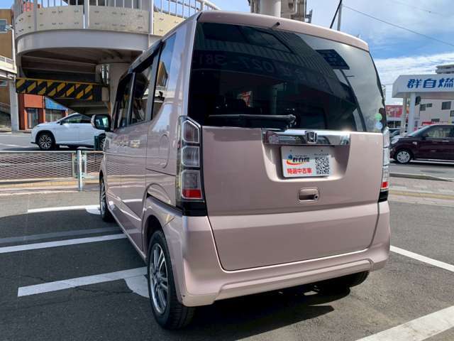 ボディ状態左斜め後ろの状態。