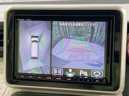【全方位モニター用カメラ】専用のカメラにより、上から見下ろしたような視点で360度クルマの周囲を確認することができます☆縦列駐車や幅寄せ時に活躍してくれます♪