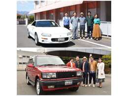創業25年の当店は、BSTV番組『おぎやはぎの愛車遍歴』、『Daytona』等の各種メディアからも取材依頼を頂いております。当店のご利用が初めてのお客様も安心してご利用ください