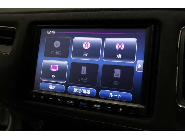 ナビゲーション(VXM-205VFEi)ももちろん装備☆多彩な機能で快適ドライブをアシスト☆オーディオ機能も充実していますね☆