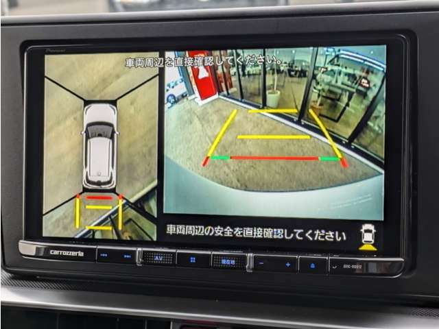 カロッツェリア9インチナビ/型式【AVIC-RQ912 】/フルセグTV/CD/DVD再生/Bluetooth/全周囲モニター/FM/AMラジオ