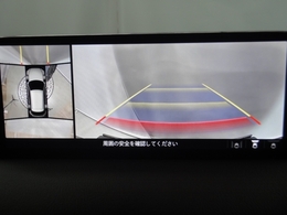 狭い場所での駐車やすれ違いなどでより的確な運転操作に役立つ360°ビューモニターが装備されています。