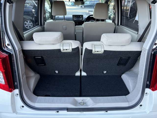 フラットにするとこんなにも広くなります！