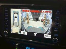 「アラウンドビューモニター」を装備で駐車が苦手な方でも安心です。