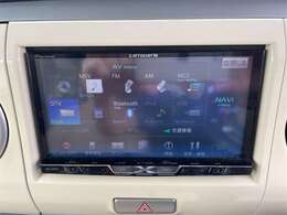 SDナビにフルセグTVにBluetoothオーディオになります