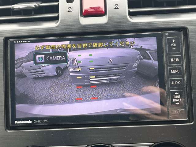 バックカメラついてます！