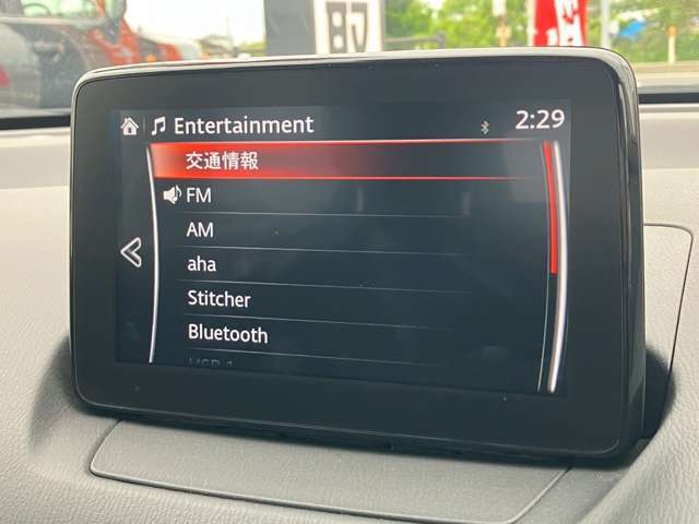 マツダ純正ナビゲーション/DVD再生/CD/Bluetooth