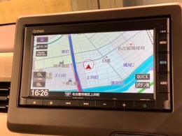 ギャザズナビ搭載です。知らない道も安心ですね！