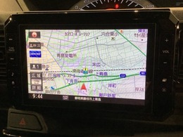 ナビ搭載です。知らない道も安心ですね！