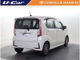 大きなバックドアで荷物の積み下ろしも楽々☆彡