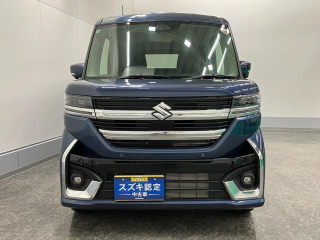 令和7年式　カスタム　HYBRID　GS　全方位モニター付きナビスペーシア　インディゴブルーメタリック2