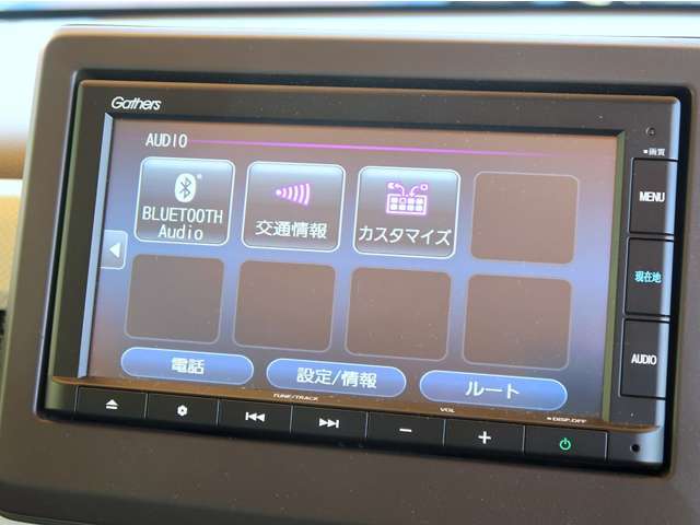 純正SDナビ、Bluetoothオーディオも再生可能です！ナビ付き条件でお探しの方は必見です！