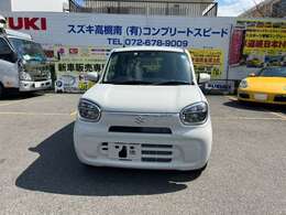 新型アルト人気色入庫ハイブリットで燃費もばっちり止まるスズキセイフティサポートブレーキ付いてますお買い得価格で安心全国メーカー保証付全国納車OK！ご相談お待ちしております