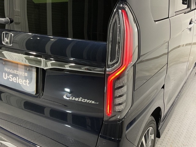 視認性がいいテールランプ。後続車にも存在をアピール。
