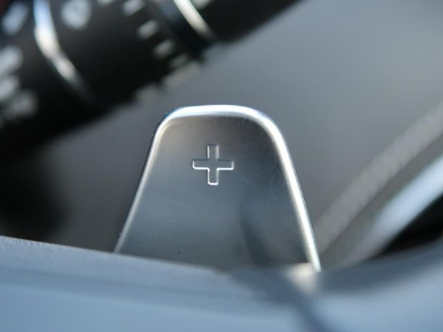 ステアリングパドルシフト『クイックなシフト操作が可能！レスポンスが高く、運転者様のギア変則にしっかりとついてきてくれます！ジャガーと一体となれる装備です。』