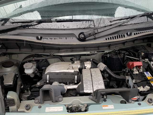 エンジンルームです。