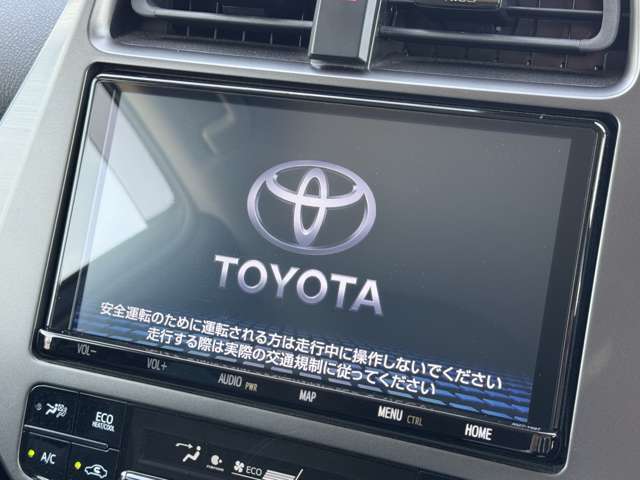 【純正9インチナビ】オプションのトヨタ純正の9インチナビです！9インチのナビですので大画面でナビやTVなどがご視聴可のです！！！Duxy清須店　愛知県清須市西市場5-5-3　052-400-0855まで！！