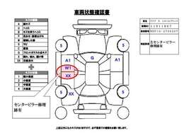 修復歴有りの車両です。