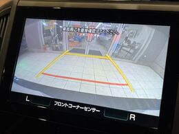 【バックカメラ】駐車時に後方がリアルタイム映像で確認できます。大型商業施設や立体駐車場での駐車時や、夜間のバック時に大活躍！運転スキルに関わらず、今や必須となった装備のひとつです！