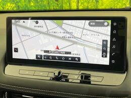 【大画面ナビ】人気の大型12.3インチナビを装備。存在感のある大画面はインパクト大！ナビ利用時のマップ表示は見やすく、テレビやDVDは臨場感がアップ！いつものドライブがグッと楽しくなります♪