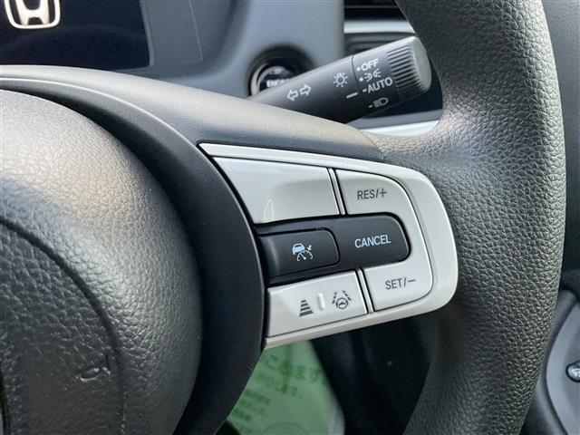 クルーズコントロール付き！設定したスピードをキープします。