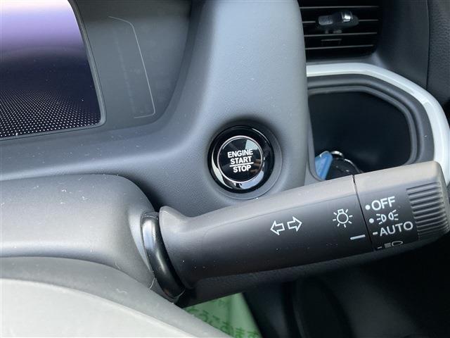 ボタン1つで楽々エンジンスタート！