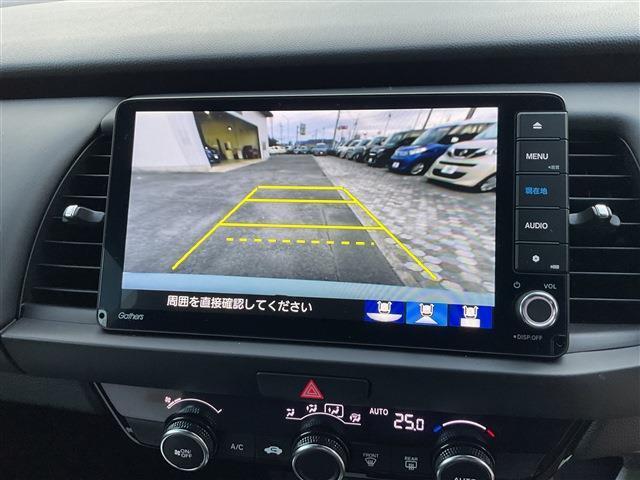 後方視界が簡単に確認できます！