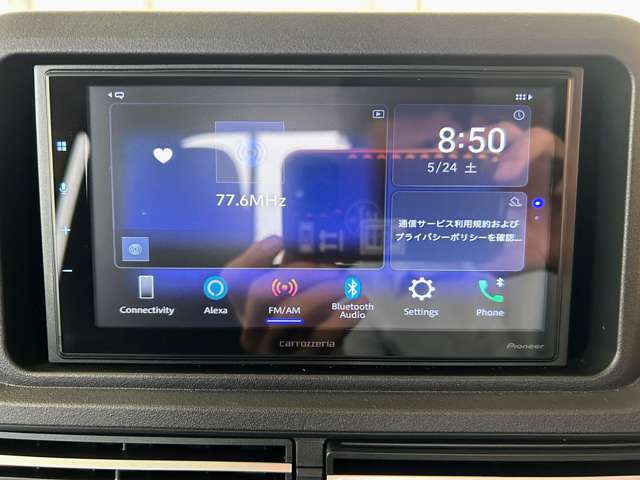 Bluetooth・FM/AMラジオ再生。