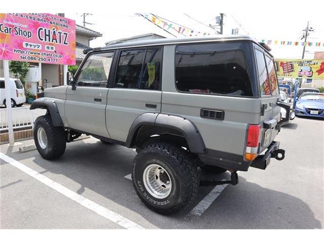 きい トヨタ ランドクルーザー70 4.2 ZX ディーゼル 4WD マットグレーII全