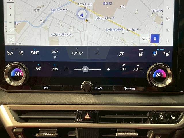 【オートエアコン】車内温度をセンサーが感知してご希望の車内温度になるよう、風量も自動で調整してくれます☆