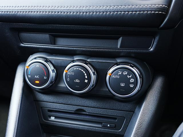余計な操作の手間が無いフルオートエアコン。視線の移動や手を動かす必要がないということは、安全装備のひとつとも言えるでしょう。