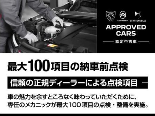 100項目の納車前点検　及び　消耗品の交換（コンディションに応じて消耗品の交換をしてお渡しします。詳細は店舗スタッフに御確認ください）
