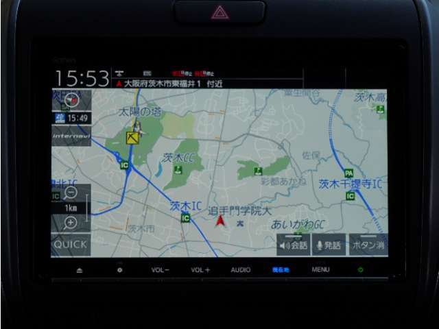 ◆ホンダ純正メモリーナビ◆初めての場所もナビゲーションがご案内！楽しい旅行をサポートします。