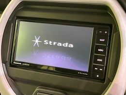 【ナビゲーション】目的地までしっかり案内してくれる使いやすいナビ。Bluetooth接続すればお持ちのスマホやMP3プレイヤーの音楽を再生可能！毎日の運転がさらに楽しくなります！！