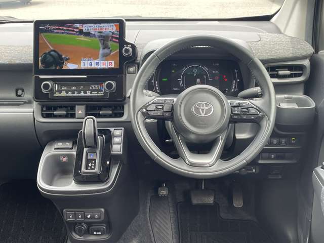 【インパネ全体】全方位で視界が広く、高い目線で運転もしやすいです！